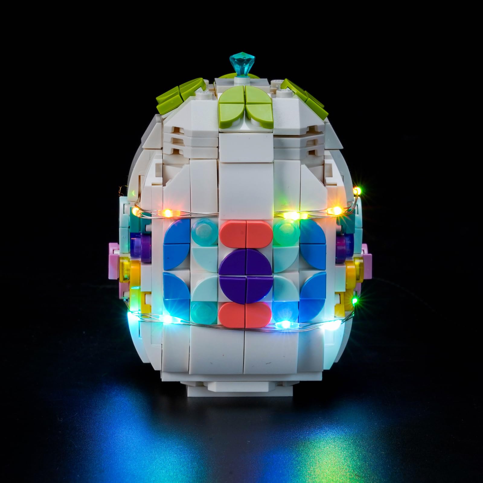 BrickBling LED Light Kit Compatible with Lego Decorative Easter Egg 40816, Lights Only, Not The Easter Egg