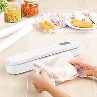 Vista 3 de Sellador al vacío, Máquina selladora al vacío de alimentos, Máquina selladora al vacío, Sellado individual/sellado al vacío dos modos, Con pantalla