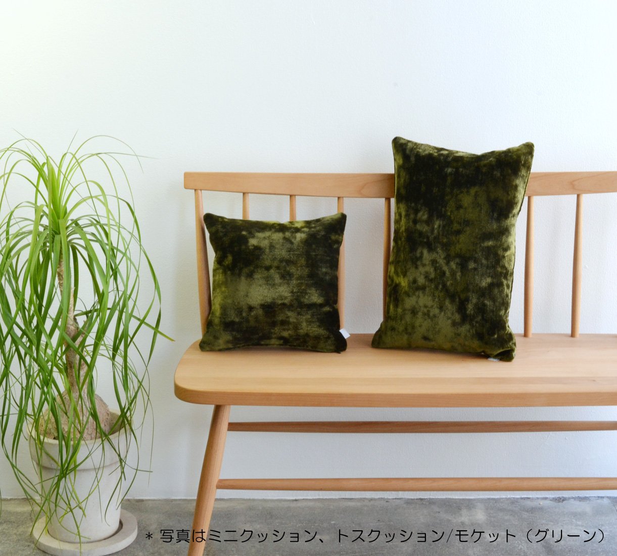 Amazon.co.jp: クォーターリポート ミニクッション 30×30 モケット