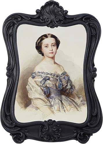 Miniatura 1 de Marcos de fotos antiguos de 5 x 7 pulgadas, marcos ornamentados, marcos góticos, marcos de fotos negros