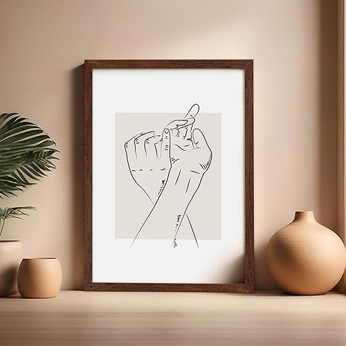 Miniatura 125 de Poster Master Póster de peonías – Estampado de flores retro – Ilustración floral – Ilustración en blanco y negro – Diseño de línea y abstracto –