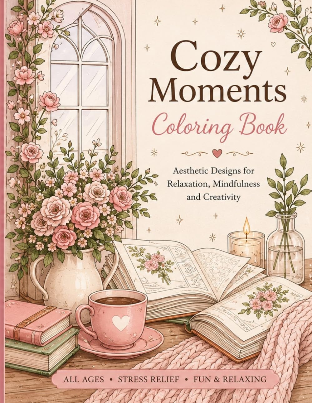 Cozy Moments: Coloring Book
