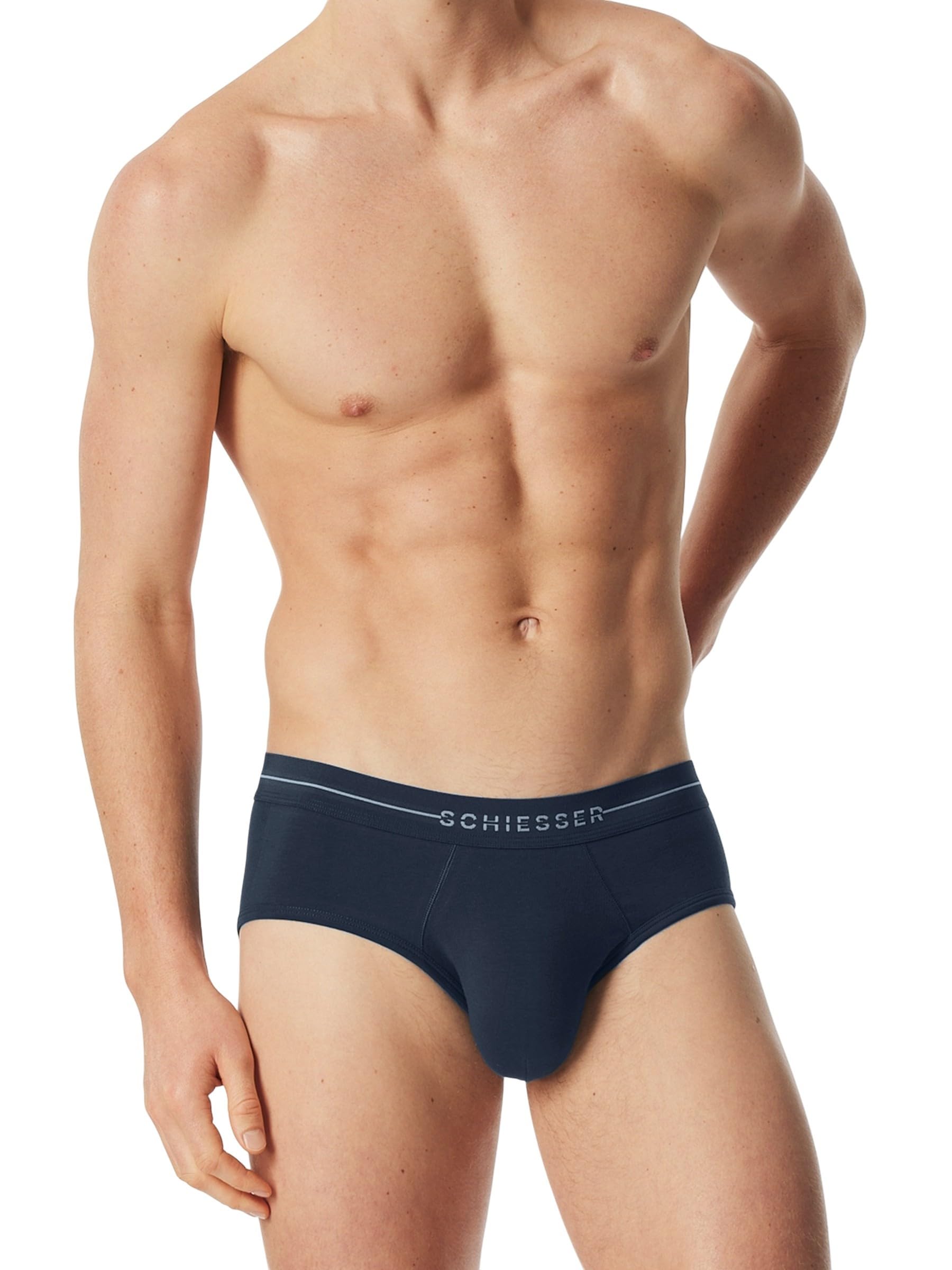 Schiesser Herren 2 Pack Rio-Slip Multipack - Cotton Flex