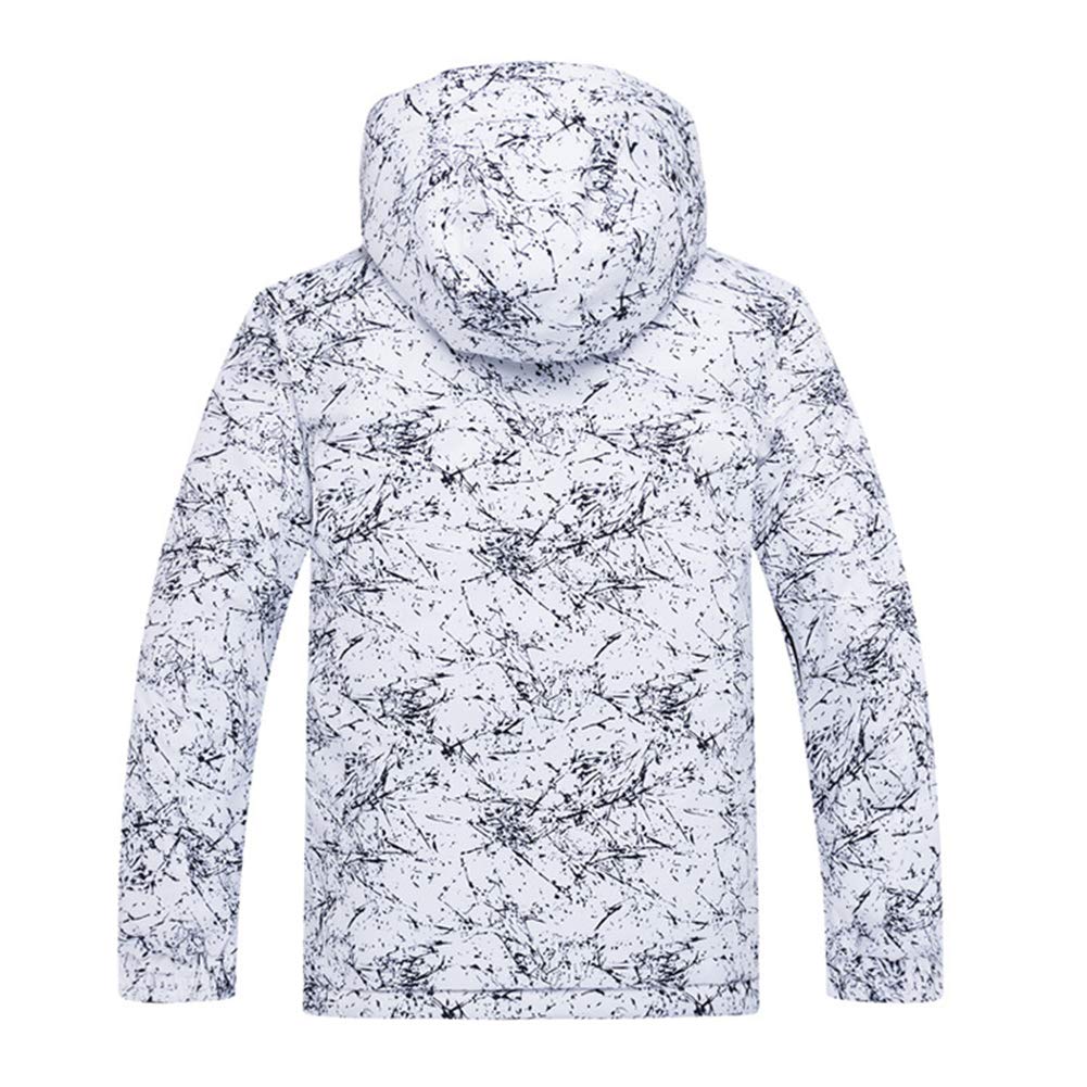 Jungen Schneeanzug mit Kapuze Wasserdicht Winddicht 2 Teilig Skijacke + Skihose Unisex Kinder Ski Overall Mädchen Skianzug