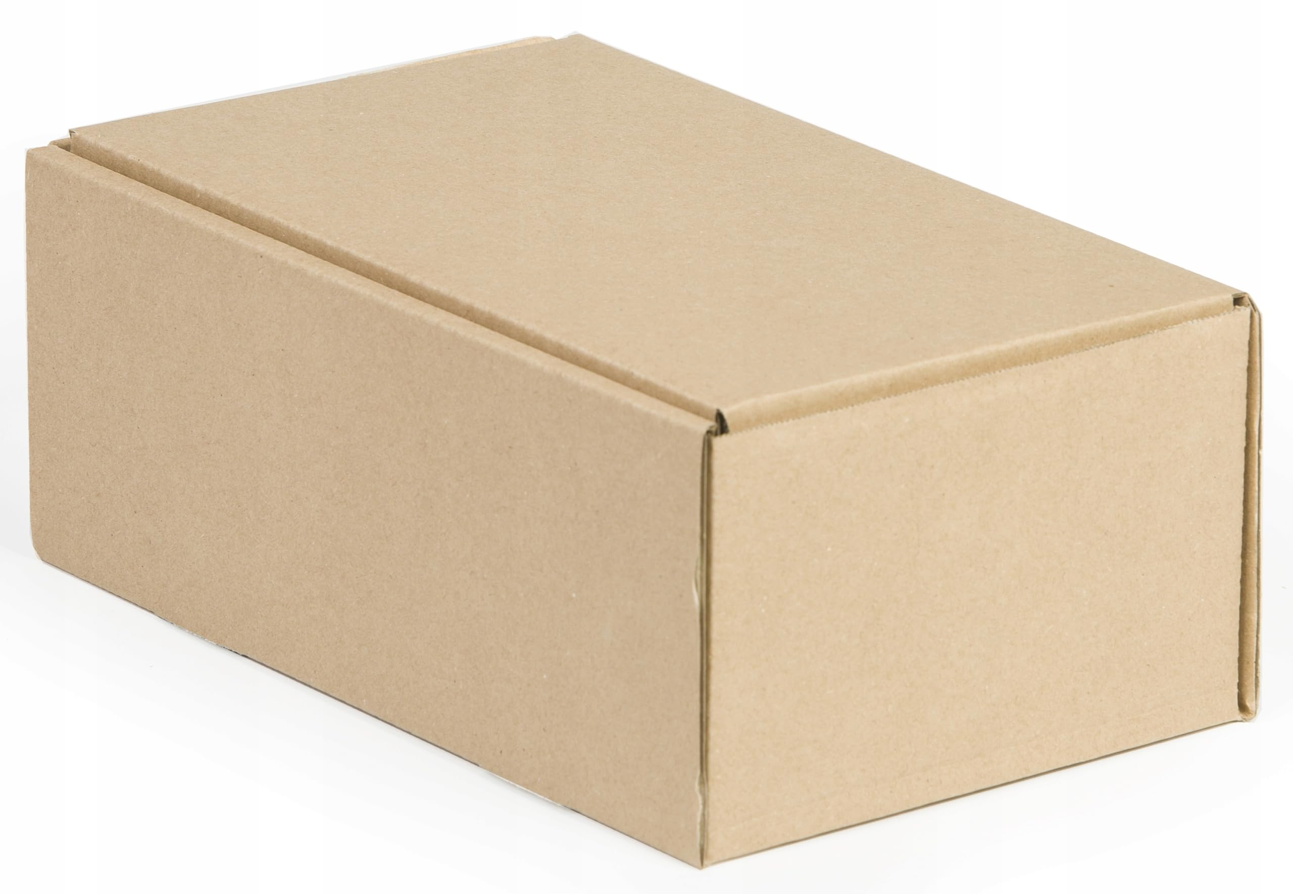 100 Stück Maxibriefkartons 250x200x100 mm Maxibrief Versand Post Faltschachtel 1-Wellig 400g Braun Postkarton Versandschachtel Paket Päckchen Versandkarton warensendung