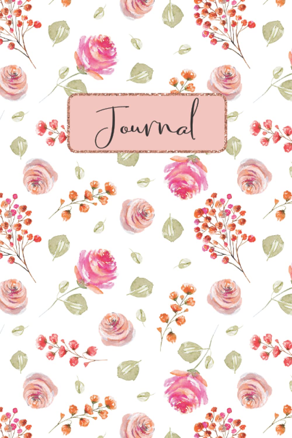 Journal: Lined Journal, diary, notebook for creative writing, poetry, treasured memories or daily planning - 120 pages - 6x9 inches