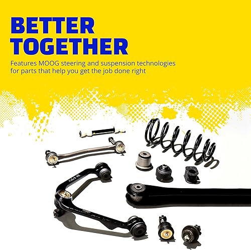 Miniatura 2 de MOOG VK038 - Juego de 2 conjuntos de brazo de control y rótula para Nissan Rogue 2008-2013 y Nissan Rogue Select 2014-2015