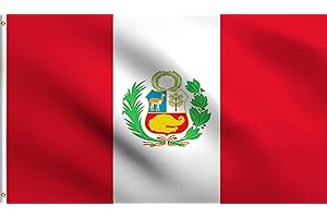 DMSE Peru Peruvian National Pabellón nacional War Flag 2X3 Ft Foot.