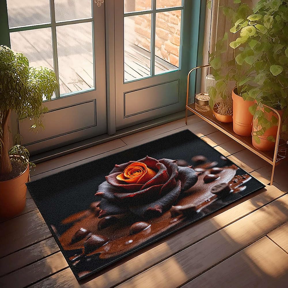 Paillasson d'entrée drôle cadeau pendaison de crémaillère tapis rose