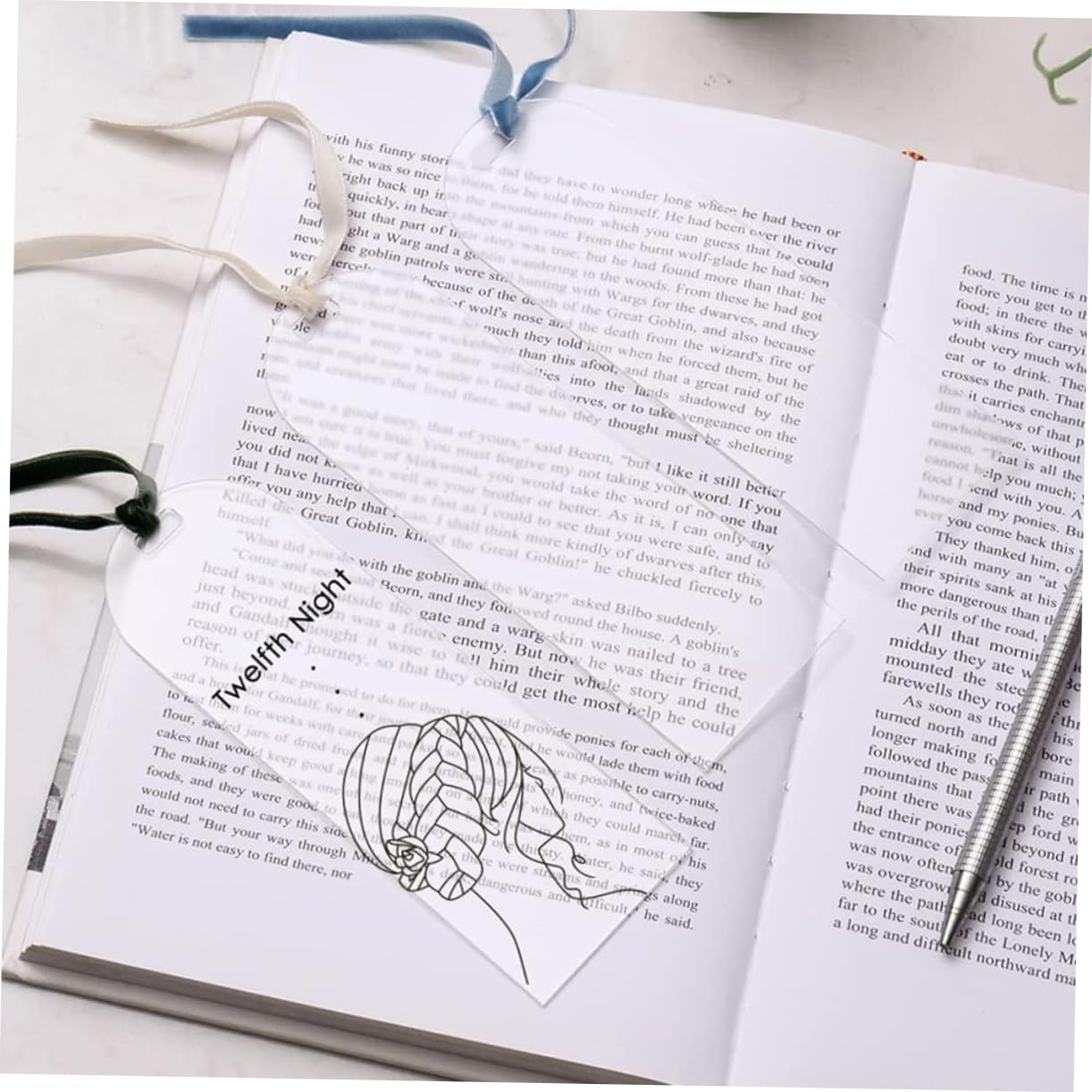 NUOBESTY 100pezzi Segnalibri Acrilici Trasparenti e Colorati Per Lettura Segnalibri Fatti Mano Per Accessori Creativi Per Libri e Progetti Artigianali