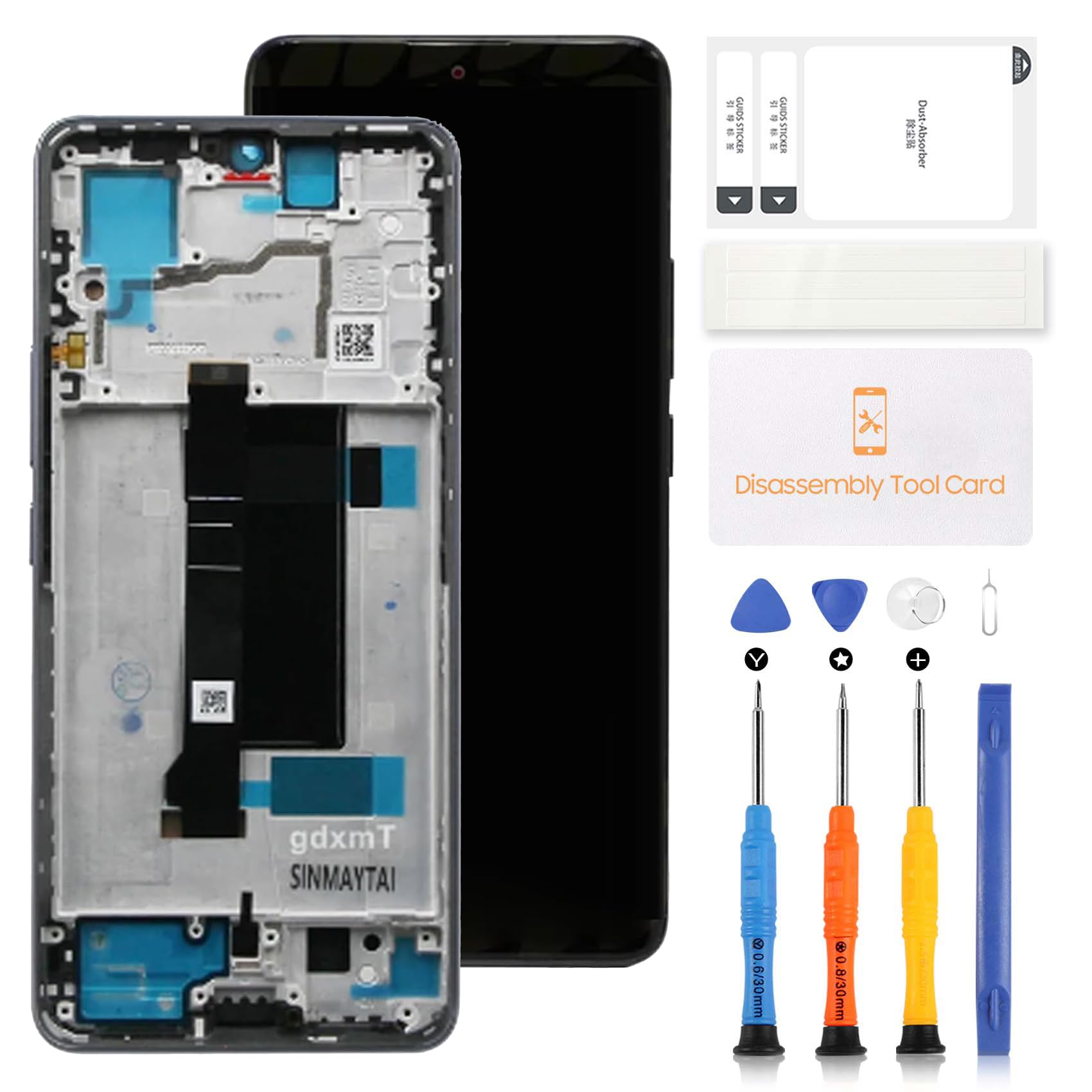 Amazon.com: INCELL Screen Replacement for Xiaomi Note 13 Pro 5G