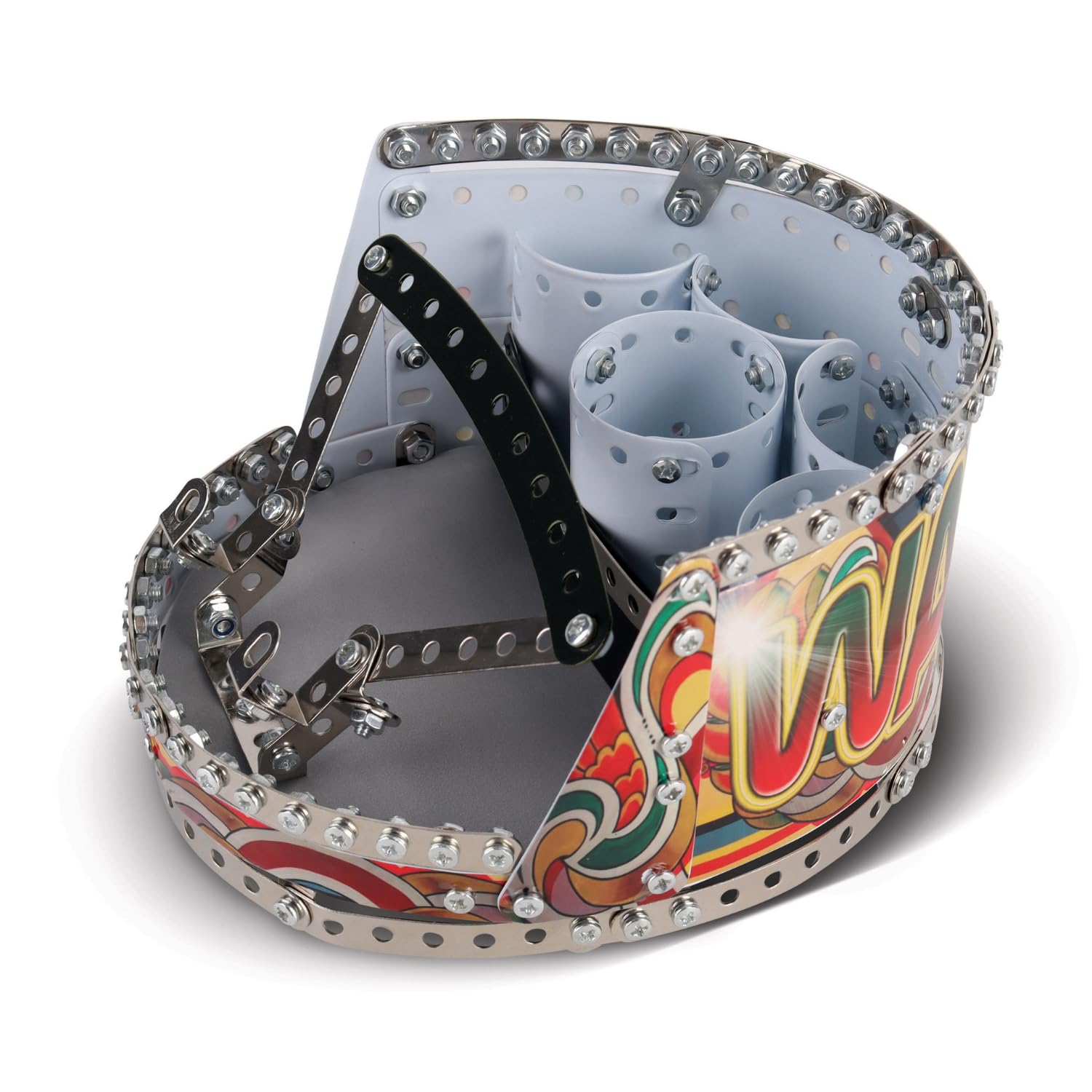 Coach House Partners Waltzer Desk Tidy Metal Construction Set (401 pieces)