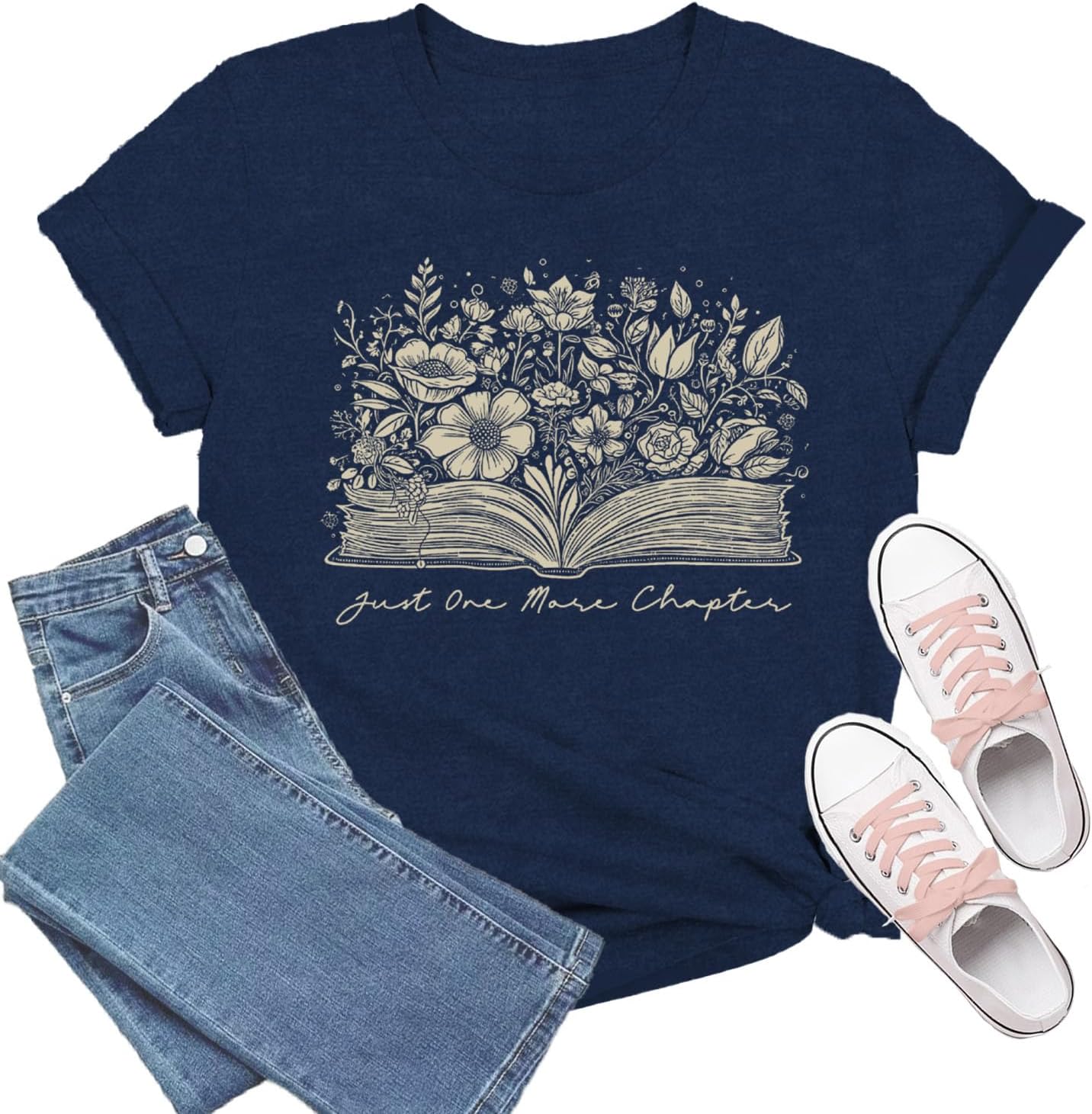 Book Shirts for Women Book Lover T-Shirt Reading Tee Teacher Tops