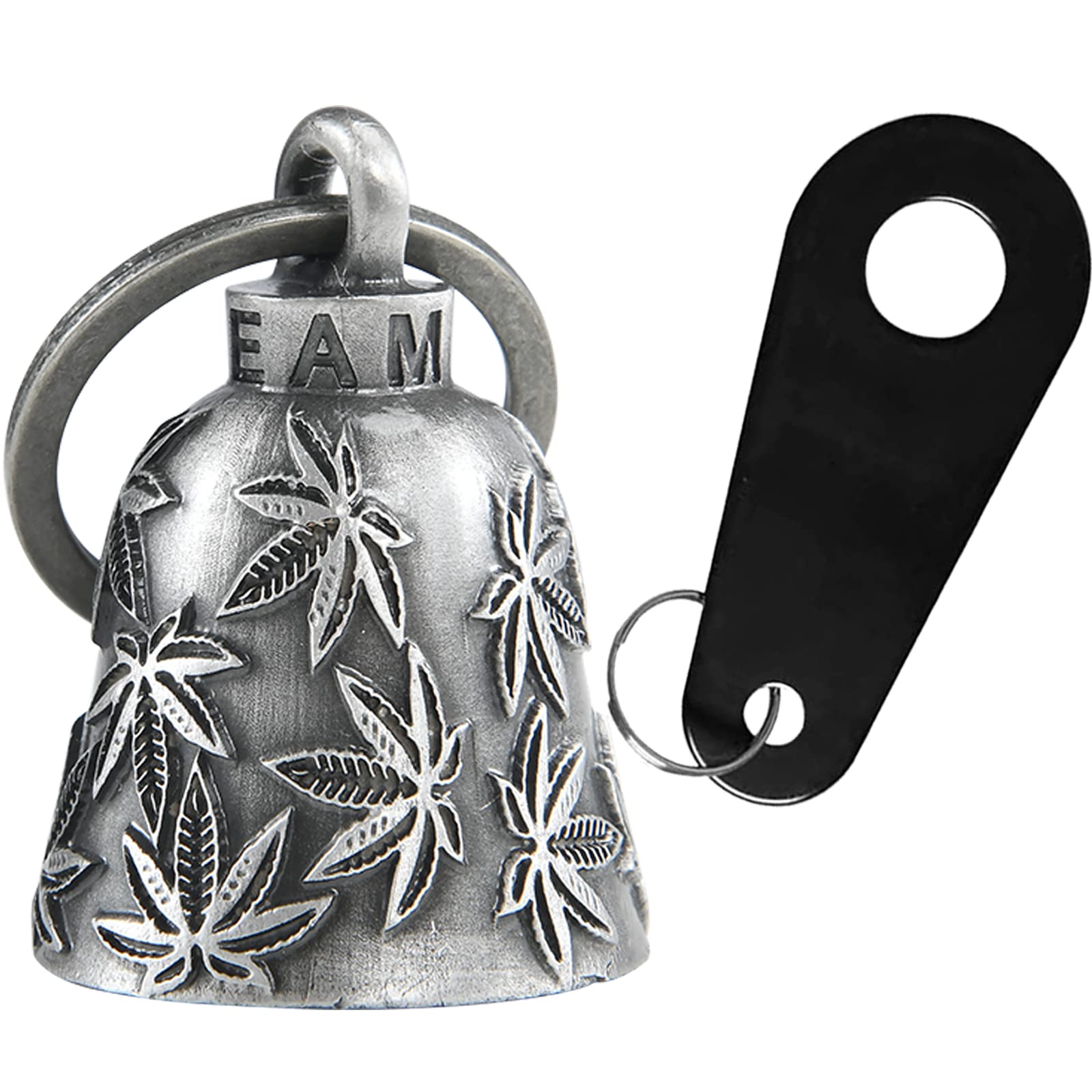 Dream Apparel Motorcycle Bell for Bikers Women Men W/Hanger, Biker Bell for Riders, Good Luck Riding Bell Moto Accessories