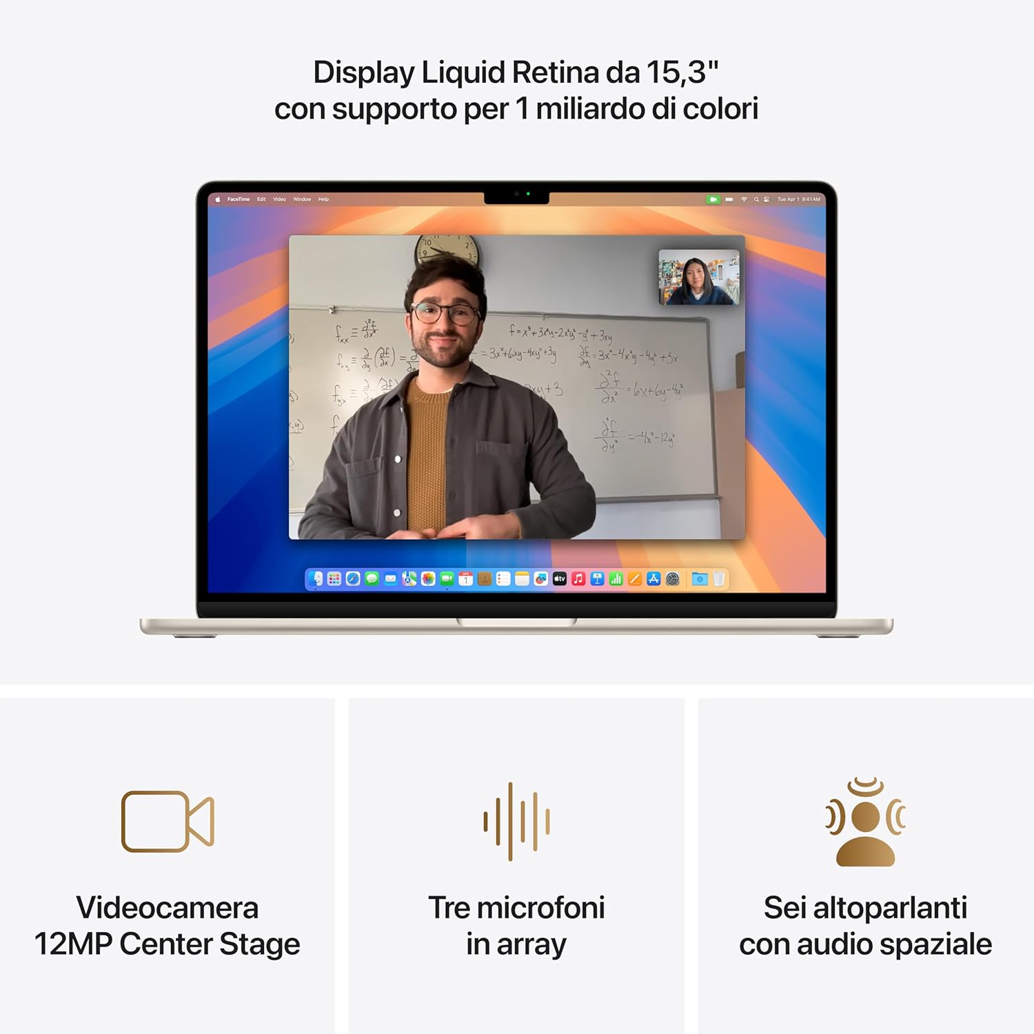 Portatile MacBook Air 15'' con chip M4 (2025): progettato per  Intelligence - Notebook - Immagine 2