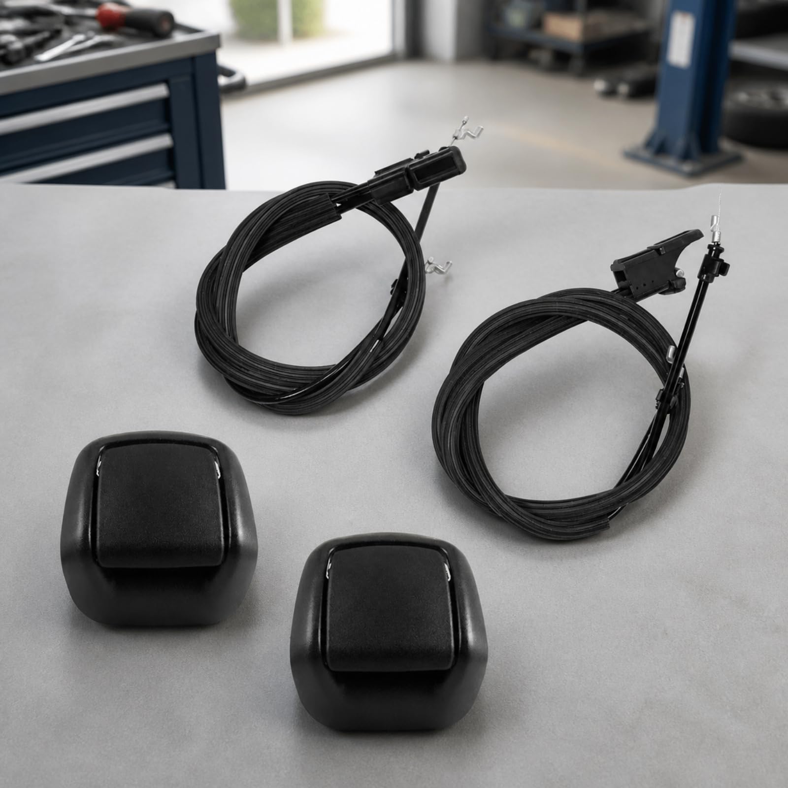 harayaa Ricambio Leva Sedile Auto con Cavi di Collegamento E Accessori di Montaggio per Veicoli MK6 con Maniglia Ergonomica con Centrale Rialzata per Un