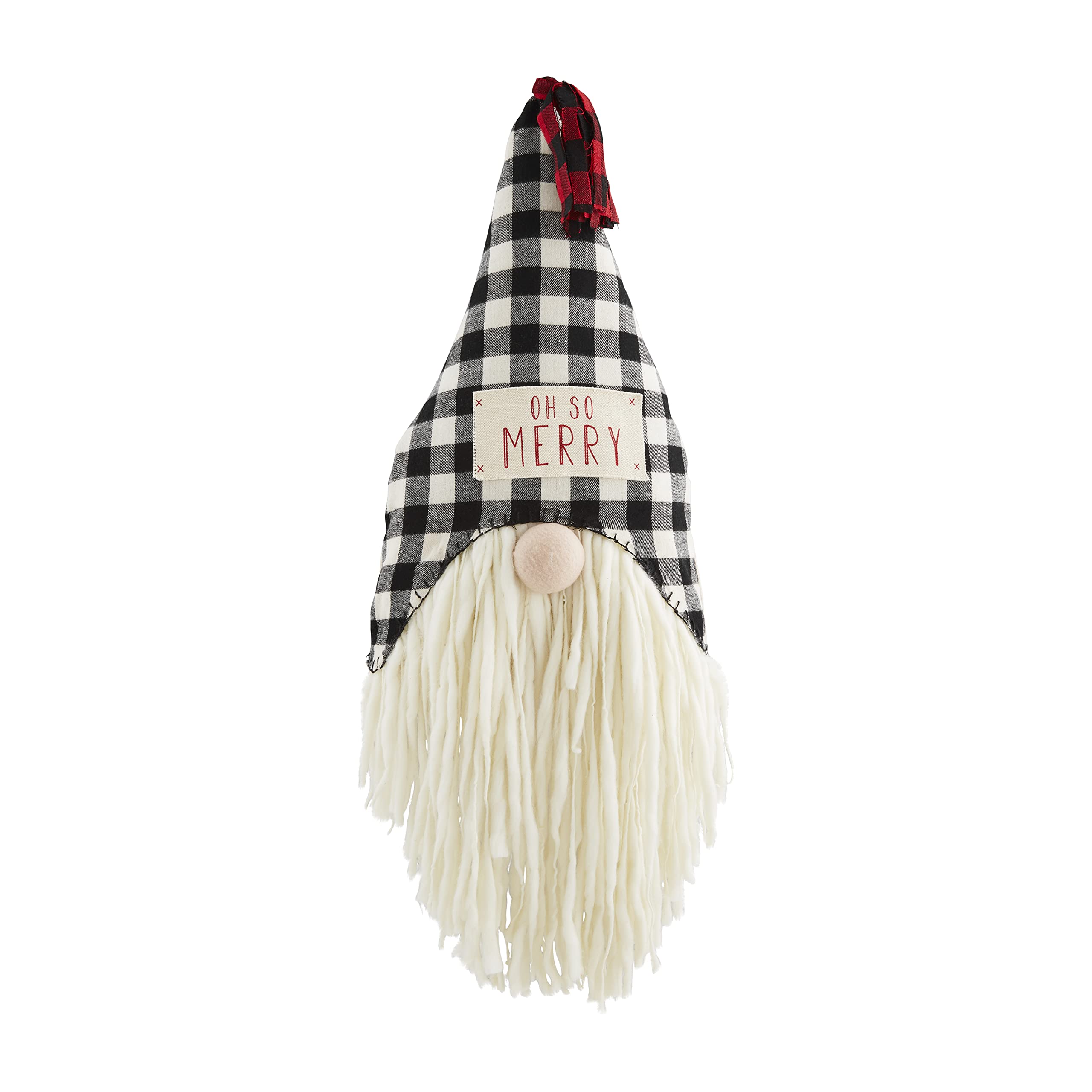 Coussin de Noël nain Mud Pie Merry cadeau idéal de crémaillère