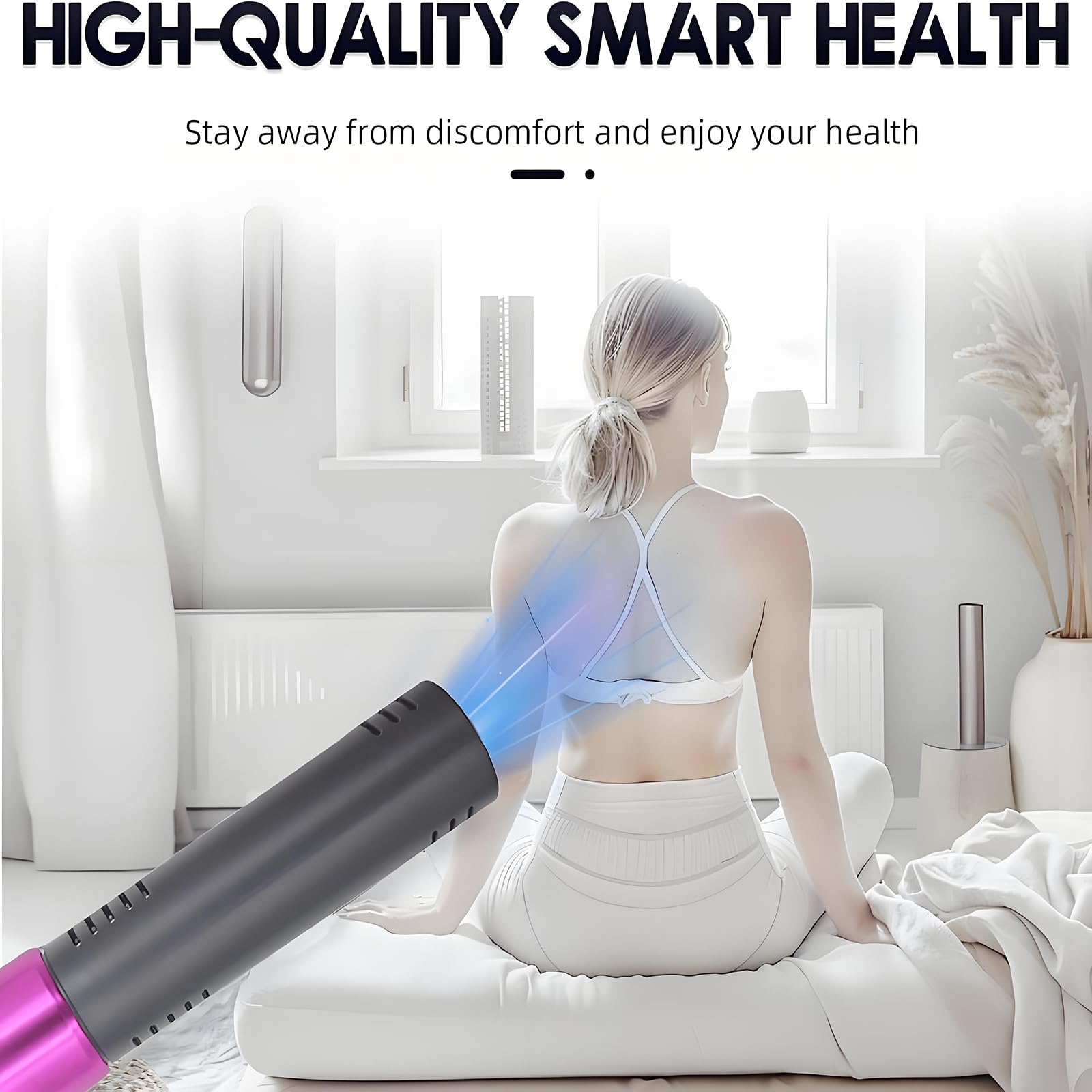 Dispositiviper Terapia Terahertz,macchinaper Massaggioriscaldante Per Curadelcorpo Con Contenitore,temperaturaregolabile Su 3 Livelli,profondità Nel Corpo 20-30cm,perattivareriparazionecellulare