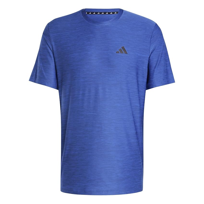 adidas Uomo Train Essentials Stretch Training Tee, SELBLM/Black, S