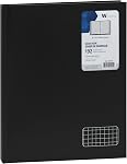 Winnable Carnet de couverture rigide Quad Ruled, 7-1/4 x 9 Des pouces, 192 Pages graphiques, noir