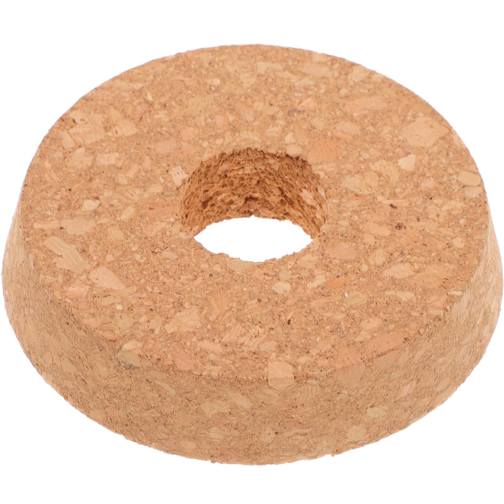 4 Coperchi In Sughero Per Vasi Idroponici - Foro Centrale, Ø 10 Cm - Per Coltivazione In Bottiglia - Foto 4