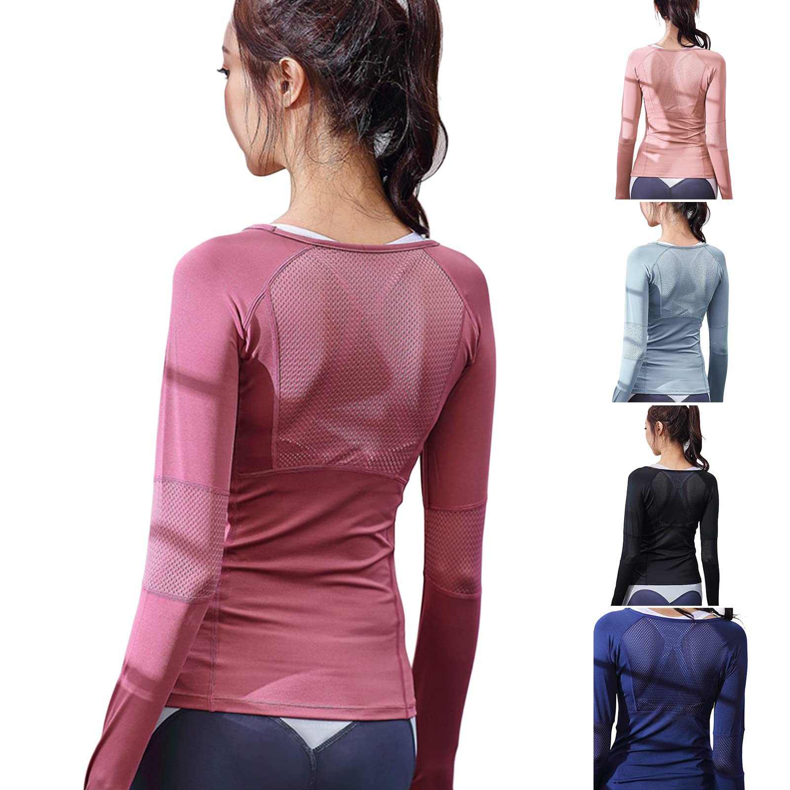 TCA Femmes Sweat Course Running – Zip 1/4, Réfléchissant, Pouces