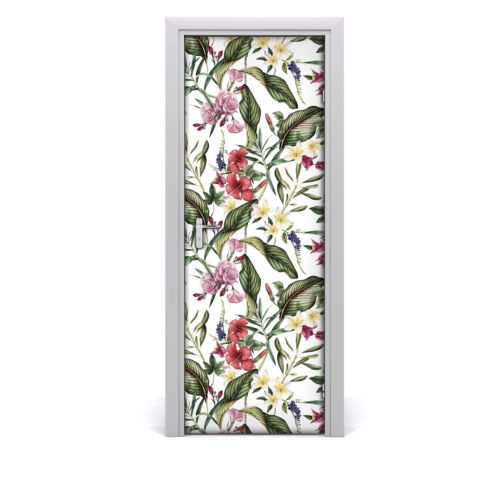 Etiqueta de la puerta floral Coloray para transformar el salón en un jardín botánico