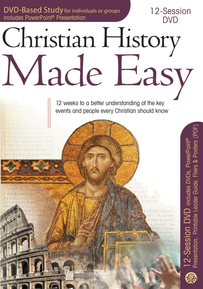 Christian History Made Easy 12-Session DVD Based Study Complete Kit (DVD Small Group)