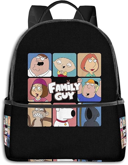 FAmily Guy School Backpack, Unisex Classic Basic Backpack School Bag
