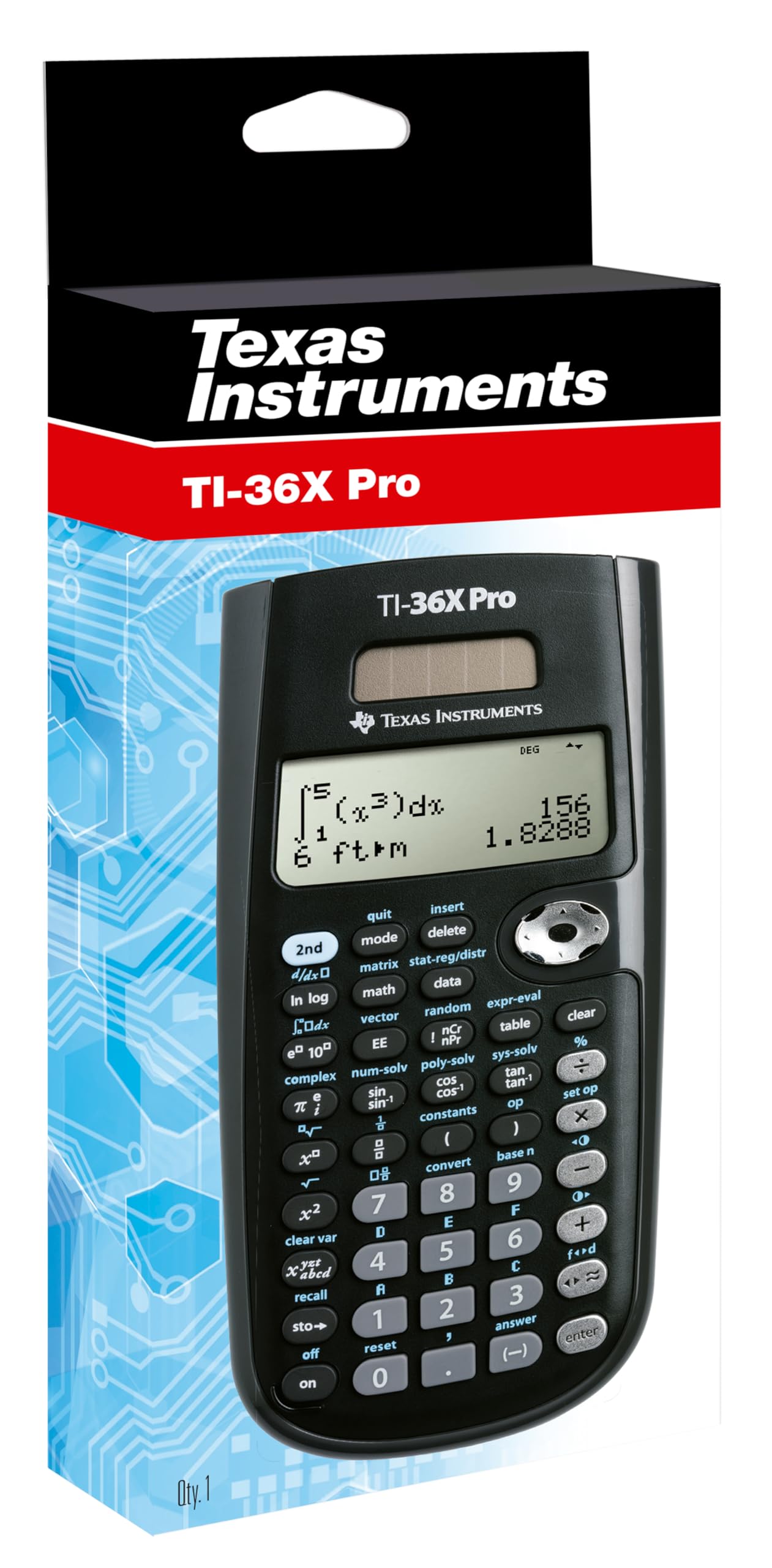 Texas Instruments - Texas Instruments Calculatrice Scientifique TI-36X Pro