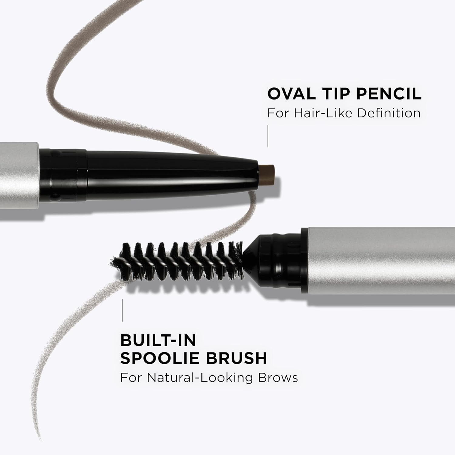 IT Cosmetics Brow Power Eyebrow Pencil - Universal Shades - Long-Lasting, Budge-Proof Formula - With Biotin - Natural-Looking Brows - Built-in Spoolie Brush - Image 6