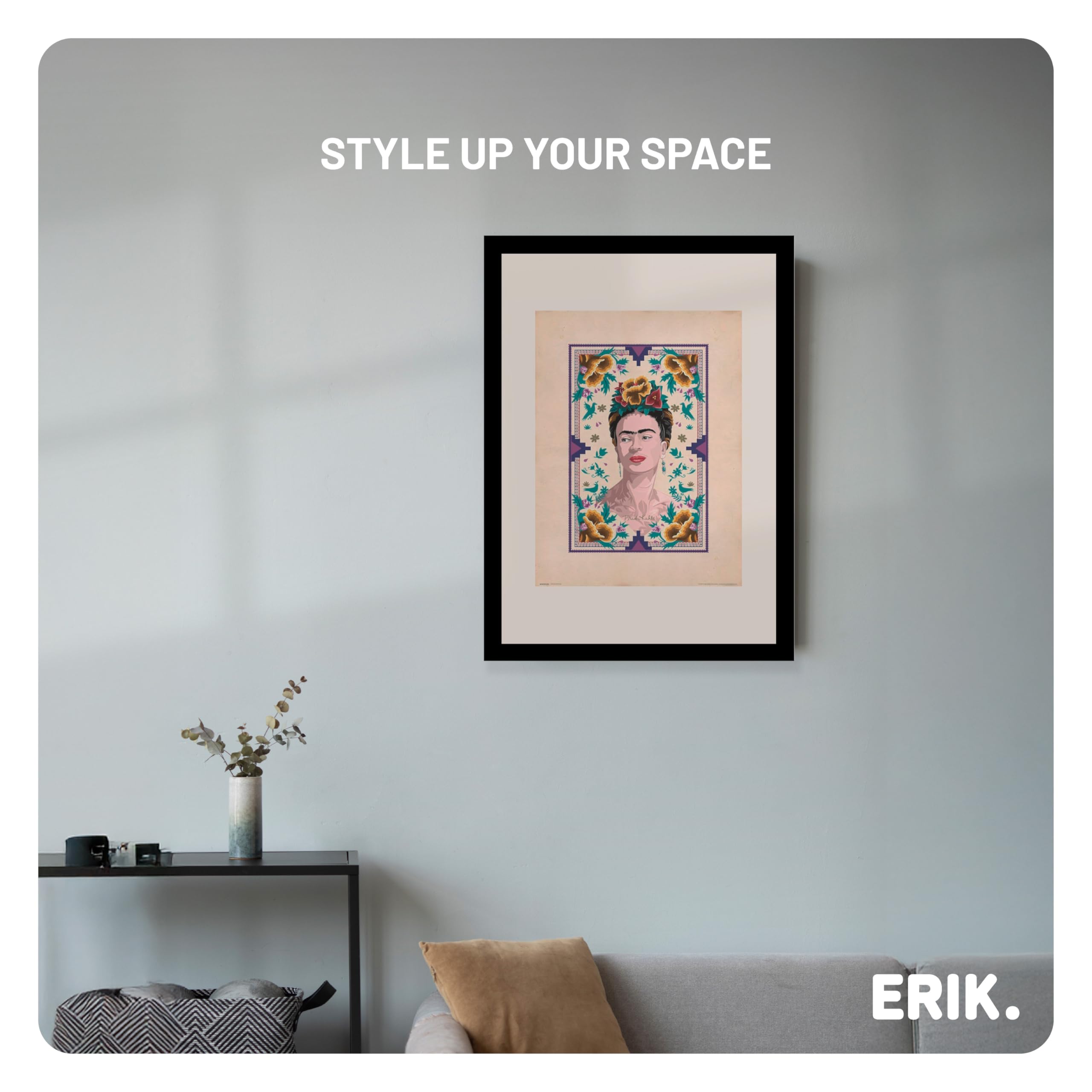 Grupo Erik Poster Frame 42 x 59.4cm - A2 Picture Frame, Black Photo Frames, Picture Frames, Large Picture Frames, Wall Art, Wall Photo Frame, Home Decor, Wall Decor