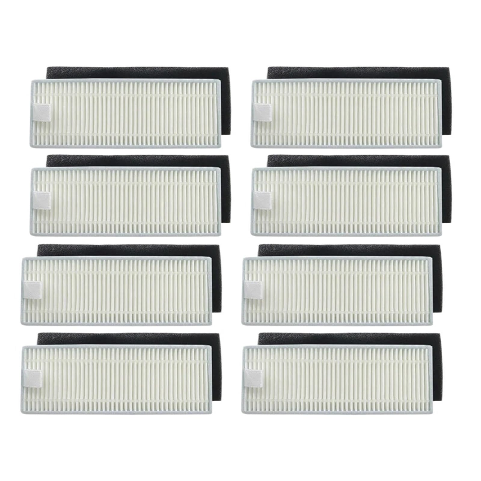 AIHDBCL Replacement Filter For Vacuum Cleaner ，Compatible For Conga ，Compatible For Excellence， 1090 1790(8PCS)