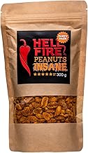 I LOVE SPICY Hellfire Peanuts Insane 300g Super Spicy Peanuts, Seasoned with Carolina Reaper Chili, Spicy 5/5
