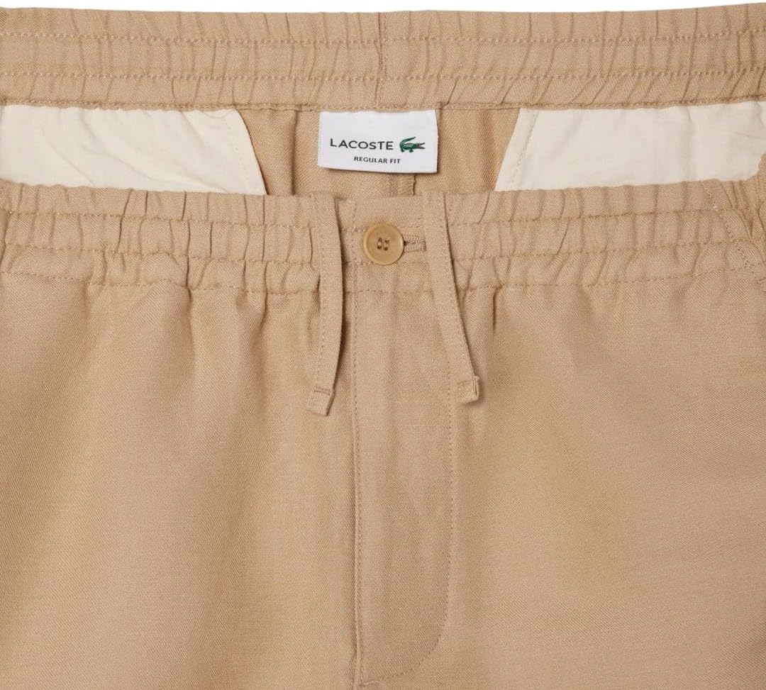 Lacoste Men's Regular Fit Wool Blend Shorts