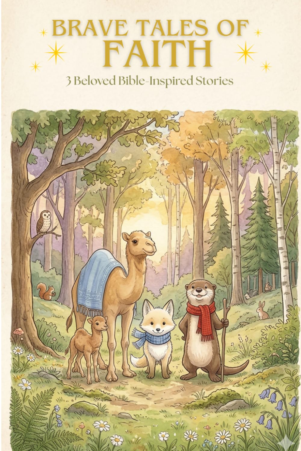 Brave Tales of Faith: 3 Beloved Bible Stories for Children in 1