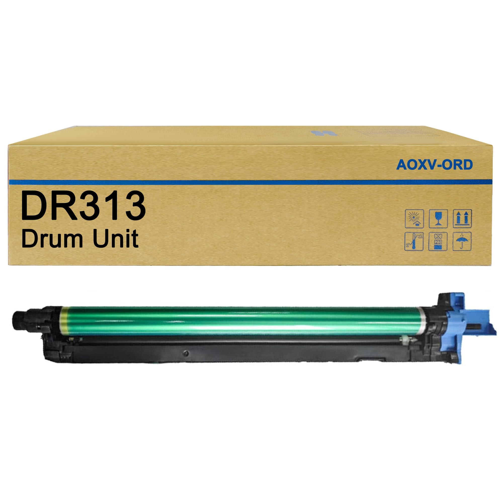 LCL Tamburo Compatibile A7U41TH DR313 DR313C Color (C/M/Y) Drum Unit Sostituzione per Konica Minolta Bizhub 308 368 458 558 C258 C308 C368 C458 C558 C658 (Per ciano o magenta o giallo)