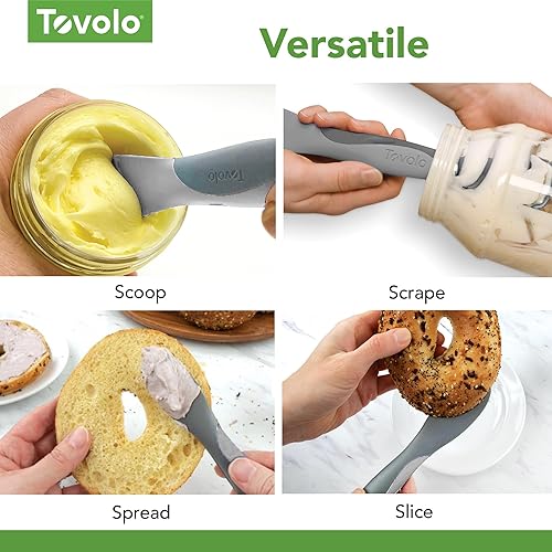 Miniatura 4 de Tovolo Herramienta para preparar comidas de cocina para extender rebanadas y raspar