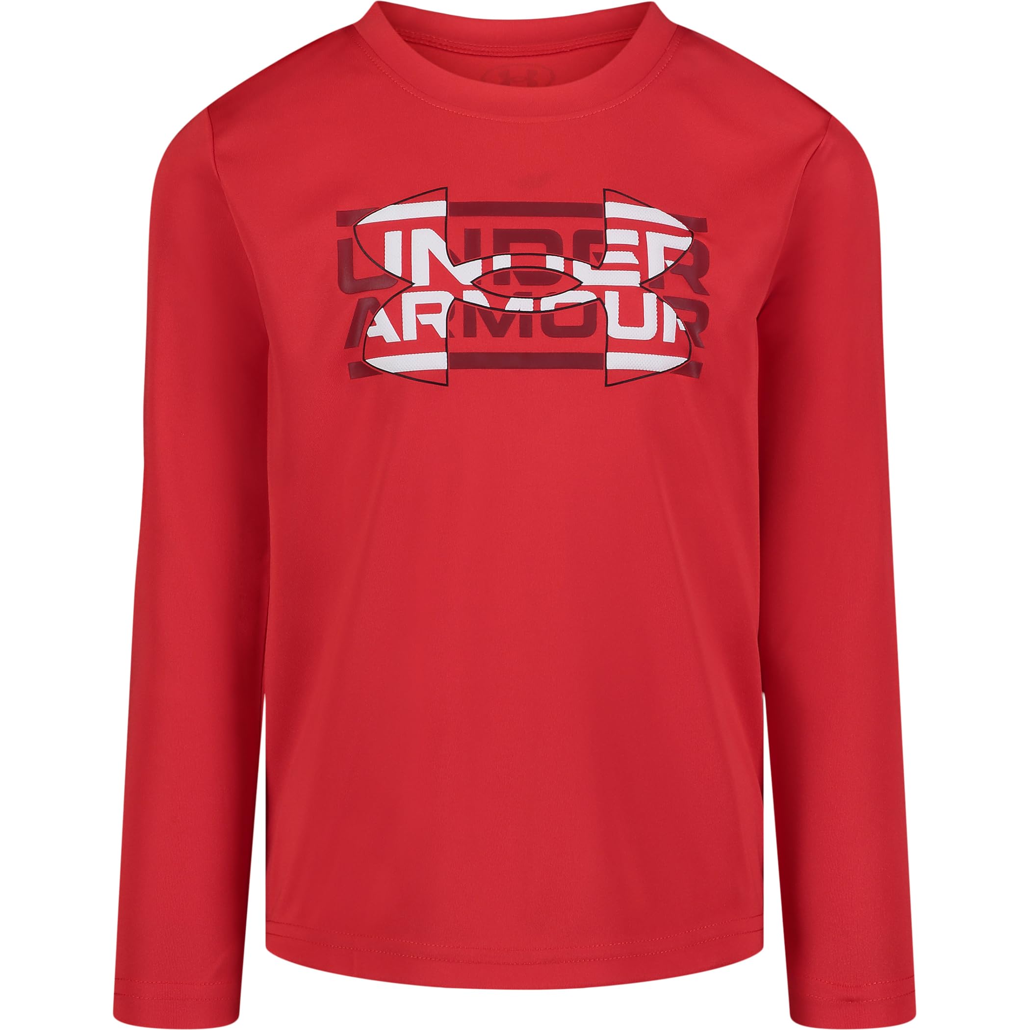 Under Armour Boys' Long Sleeve Logo Graphic T-Shirt, Lightweight &amp; Breathable, Relaxed Fit