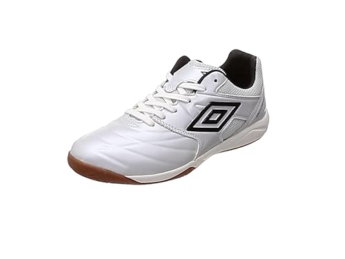 Amazon アンブロ フットサルシューズ アクセレイター サラ Wide Kts In メンズ Uf2qjb01ww ホワイト 24 5 Cm フットサル