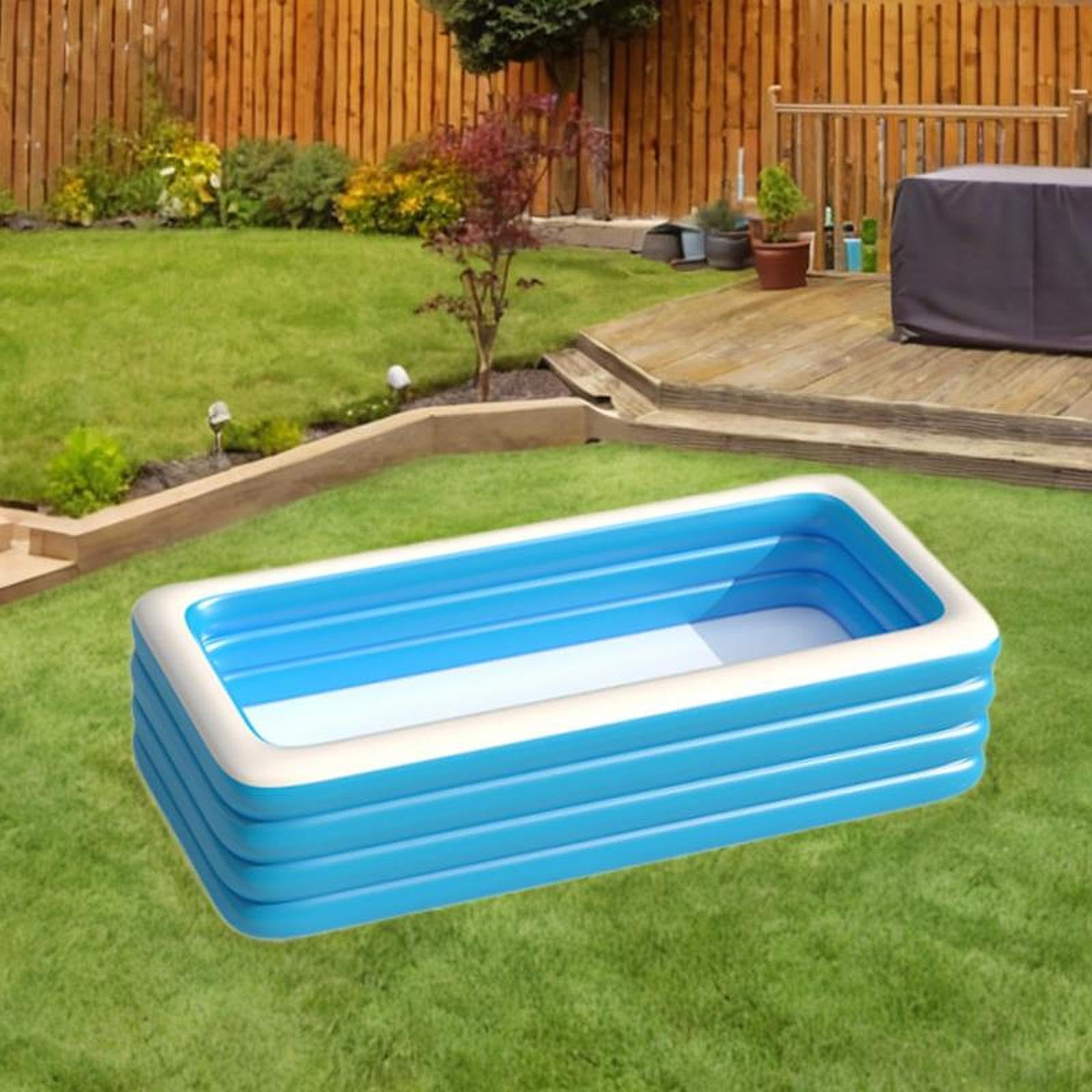 Piscina Inflable para niños y Adultos, Piscina Infantil para niños, Centro de Juegos acuáticos, Piscina portátil para niños, Piscina de Bolas para, 310x183x60cm