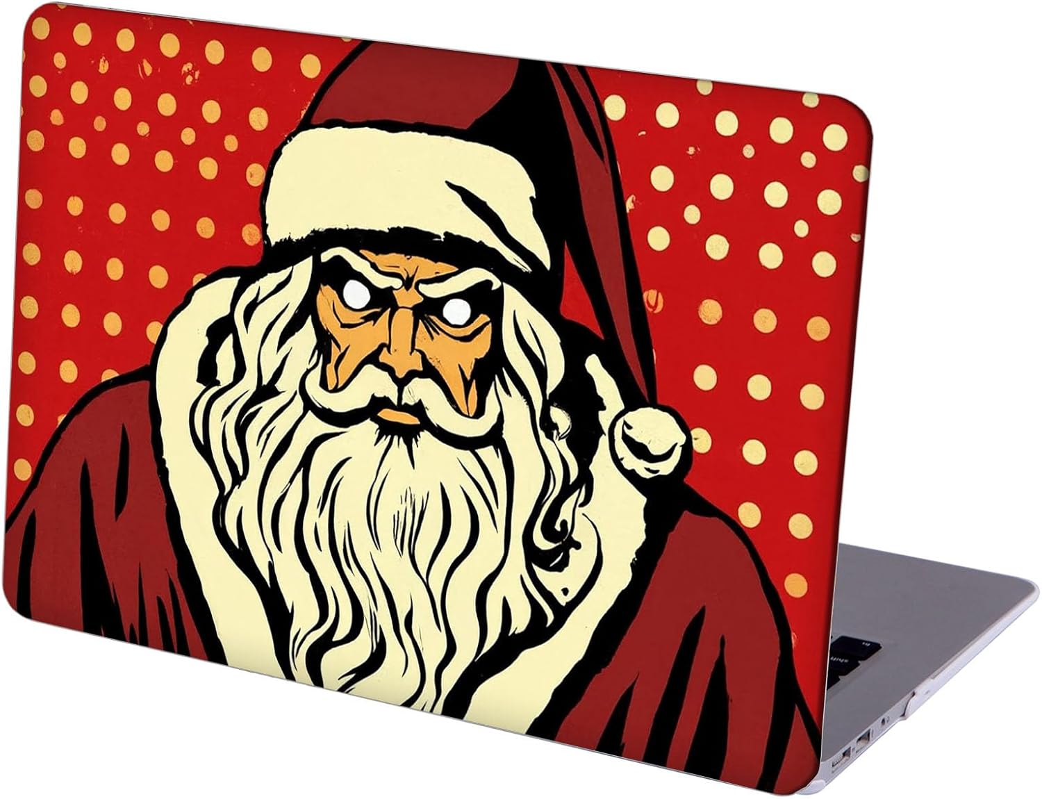 Compatible with MacBook Neo 13-inch, Hard Shell Case with Keyboard Cover and Screen Protector (A3404 A18 Pro chip, 2026 Release) - Santa Claus MC21284