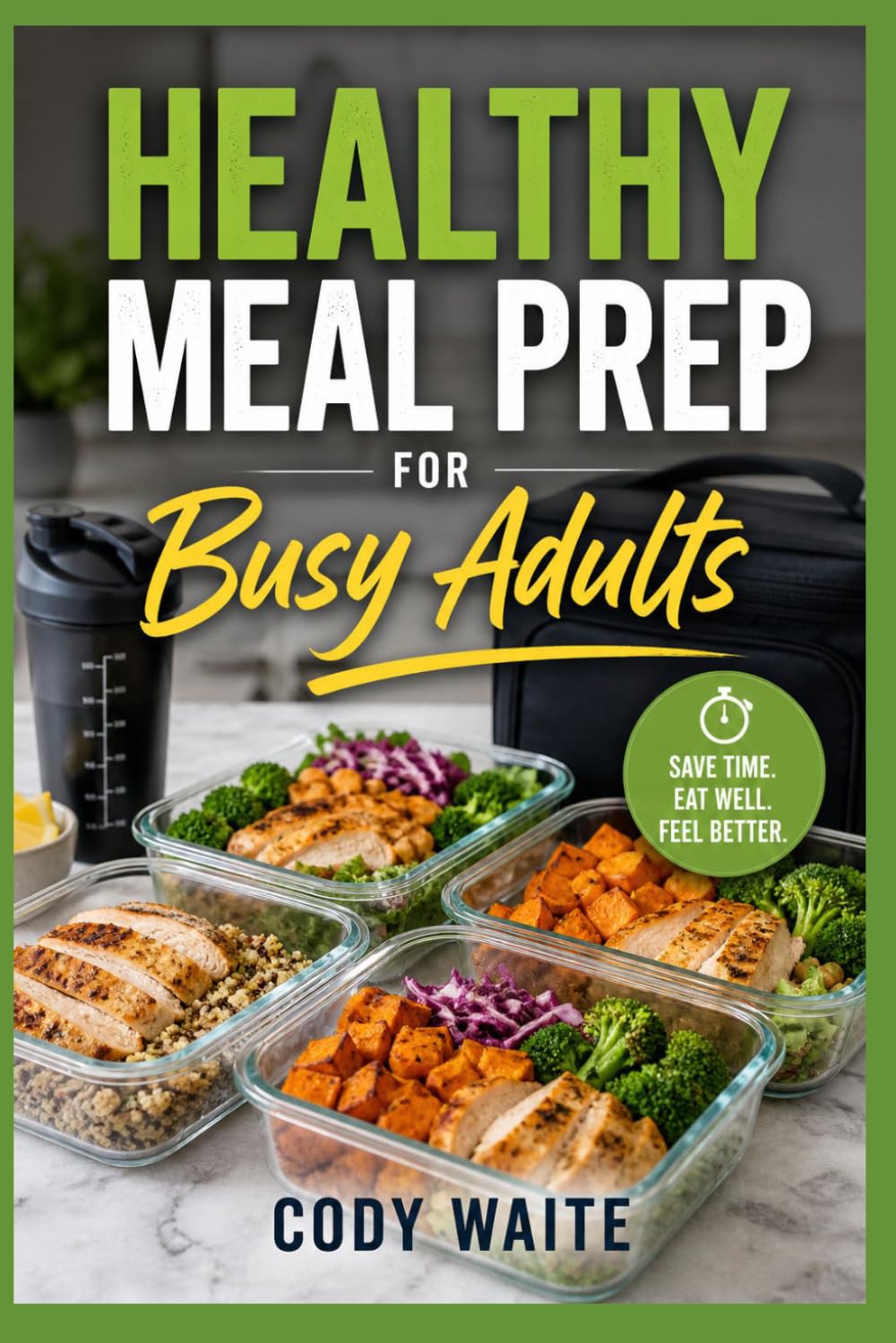 HEALTHY MEAL PREP FOR BUSY ADULTS: Quick, Affordable Recipes for Weight Management, Energy, and Stress-Free Weekly Planning