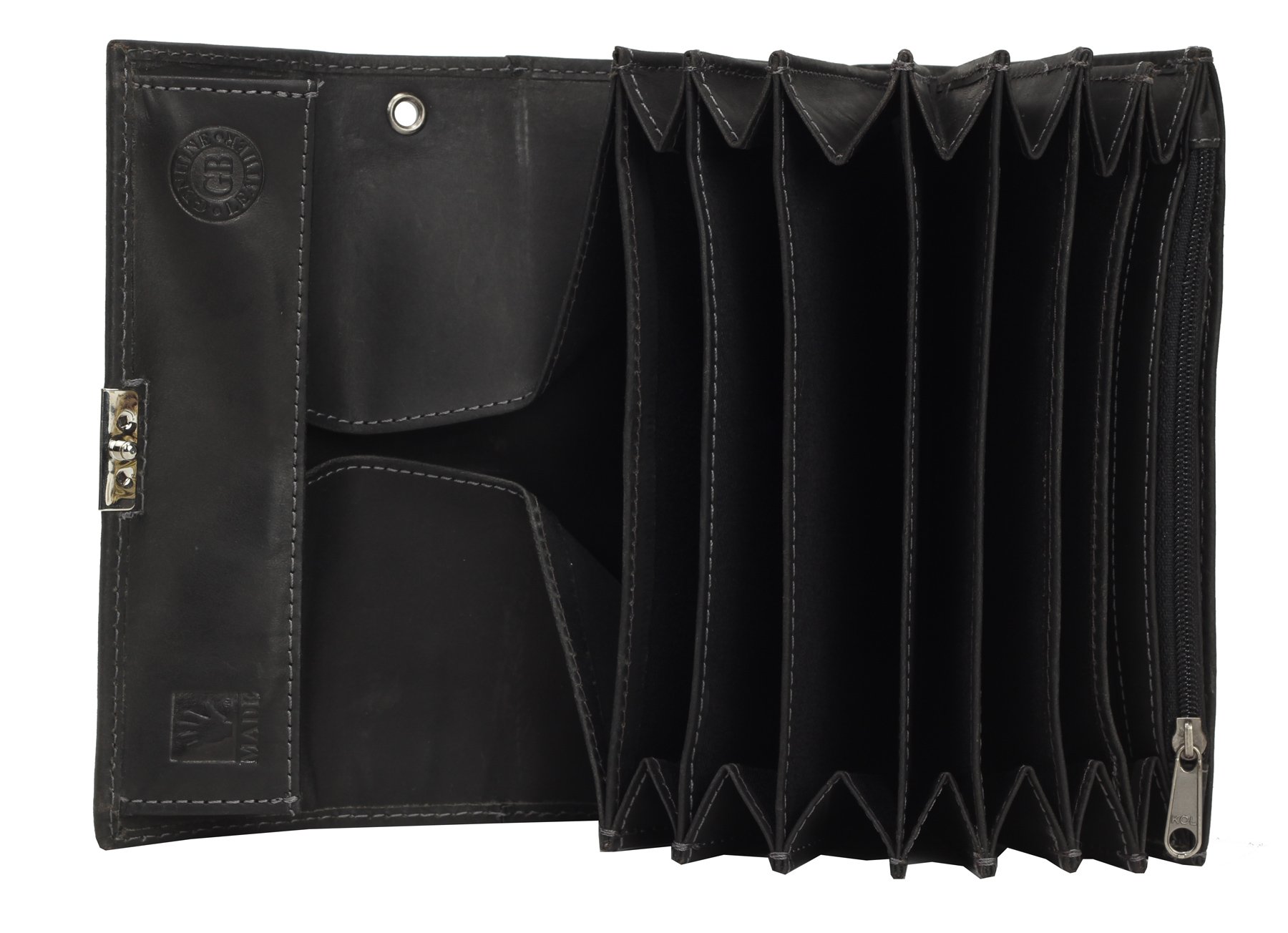 Greenburry Vintage Black Kellnerbörse schwarz