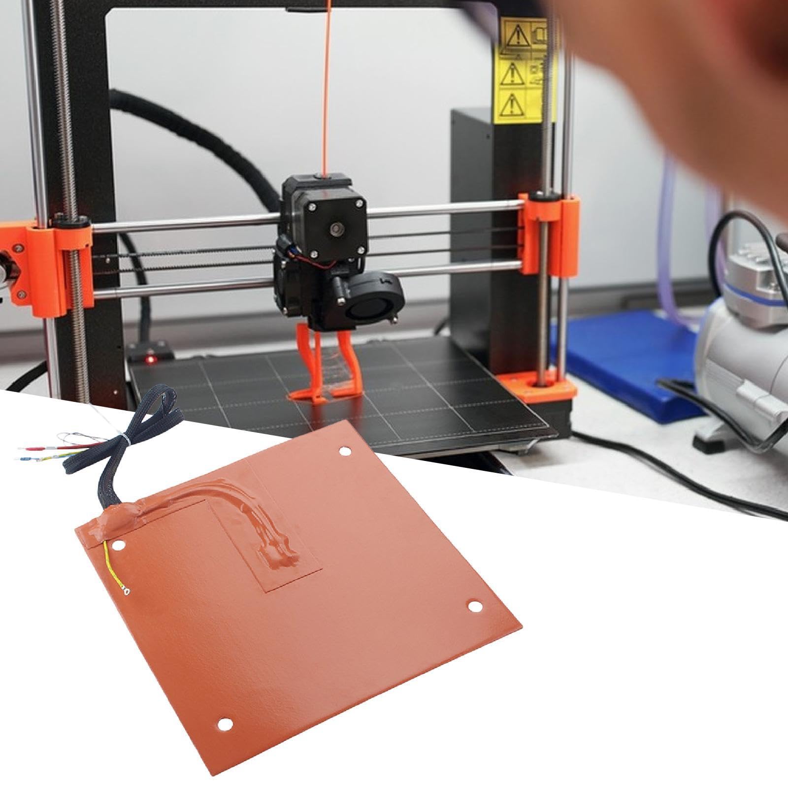Placa Calefactora de Silicona de Repuesto para Cama Caliente de Impresora 3D