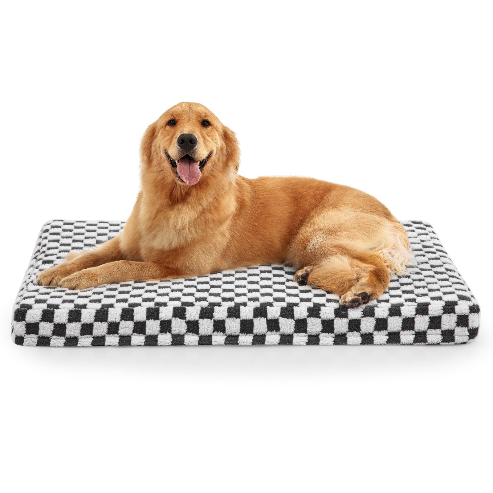 JOEJOY Orthopedic Dog Bed Extra Large Dog Bed with Removable Washable  Cover, Memory Foam Dog Crate Mattress Dog Mat with Egg-Crate Foam, Xl  Pillow Bed