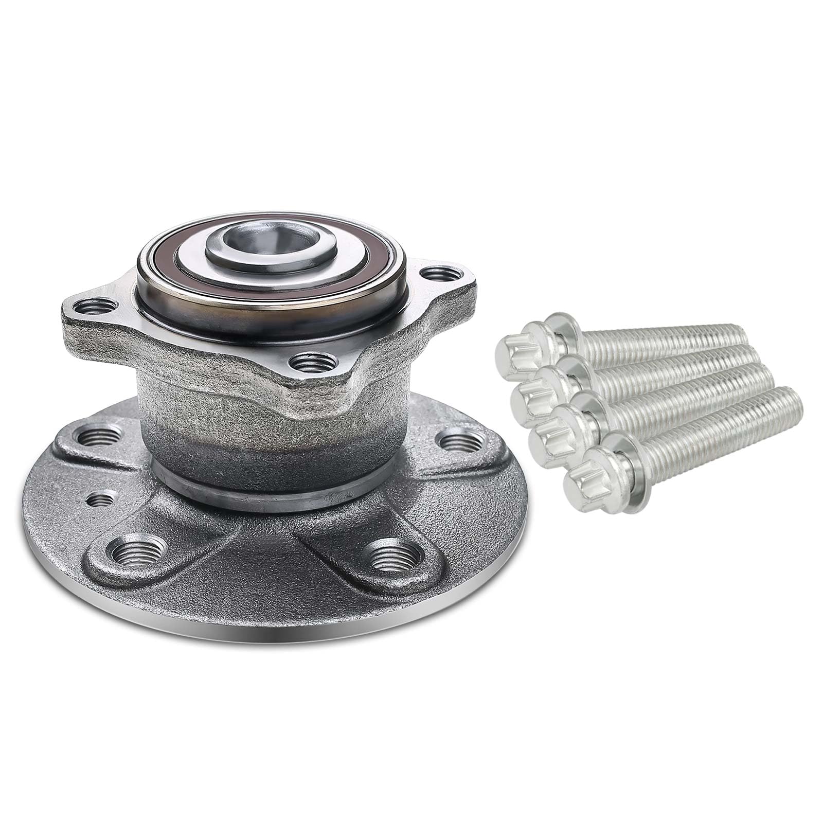 Frankberg Kit cuscinetti ruota posteriore con anello magnetico ABS ruota | 1699810027, posteriore Con anello magnetico Sensore di velocità ABS Sensore di velocità ABS Ruota flangiata ⌀143