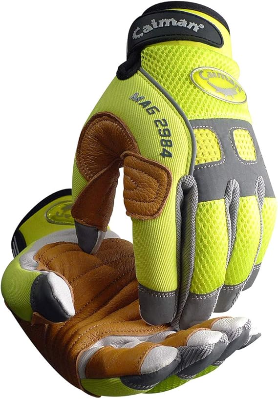 Caiman MAG, MultiActivity Glove with Goat Grain Leather Patch Palm, Hi