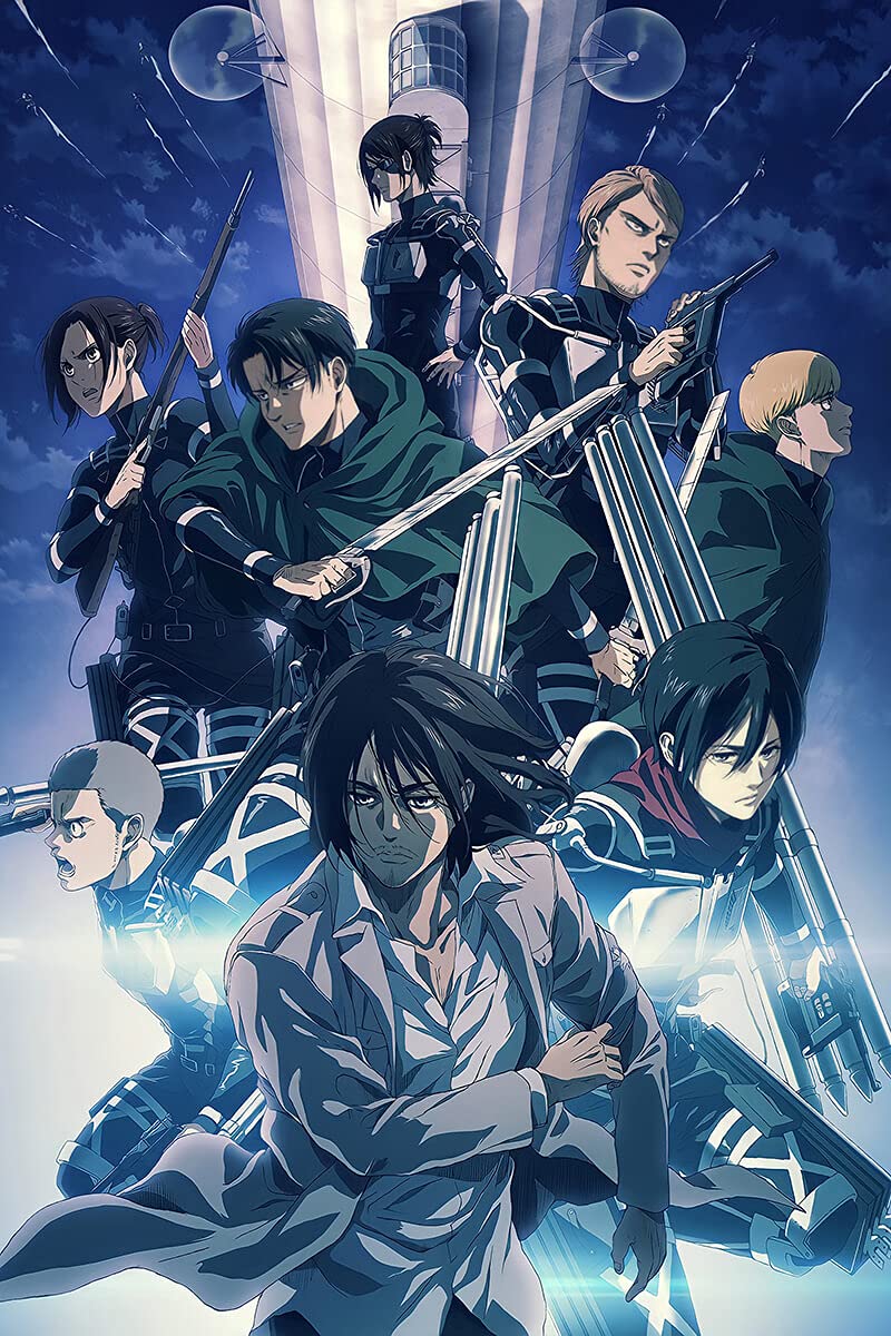 Attack on Titan Posters Japanese Cartoon Prints Manga TV Show