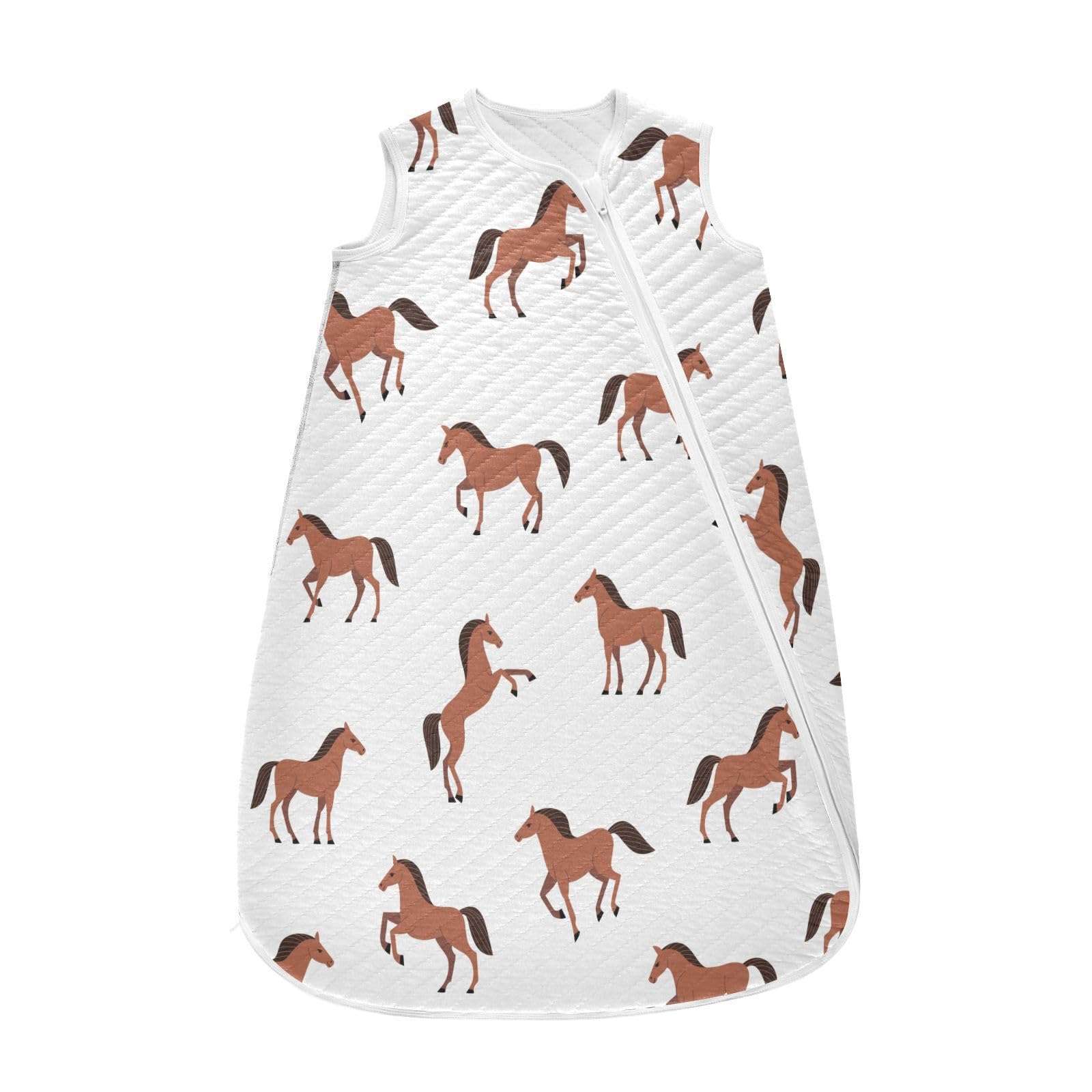 Horse Baby Sleeping Bag,Baby Wearable Blanket,Toddler Sleep Sack,Sleep Suit for Infant Newborn Baby 0-6 Months